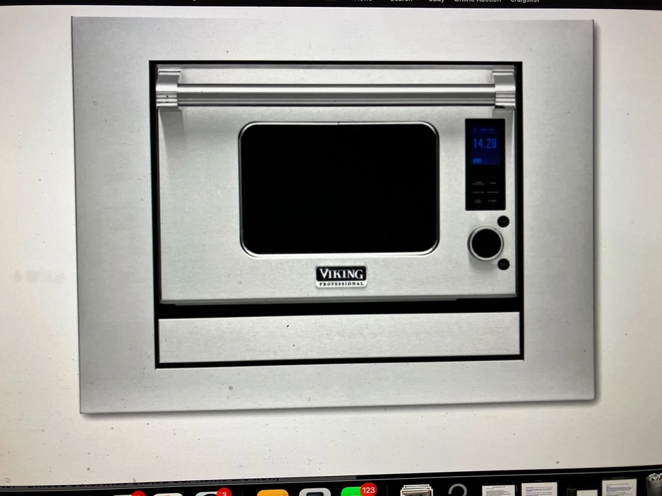 Borde de acero inoxidable Viking VTKS300SS 30" para horno combinado de vapor/convección envío gratuito Foto 2 de 3