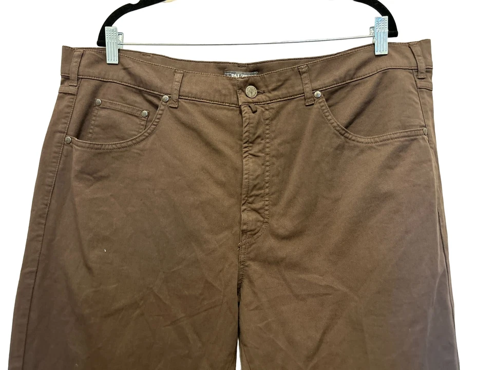 Pantalones chinos de algodón marrón pilar Pal para hombre hechos en Italia talla 46 Foto 4 de 4