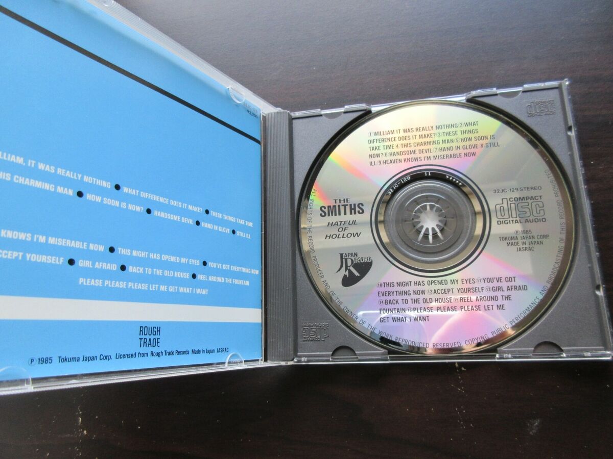 Smiths Hatful of Hollow Japan Original CD 32JC-129 Tokuma in Smiths Hatful of Hollow Japan Original CD 32JC-129 Tokuma in