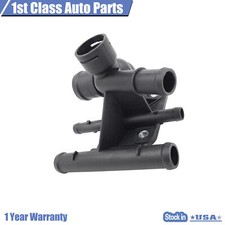 Engine Coolant Hose Flange For 06-13 Audi A3 TT VW Eos Golf R Passat Jetta L4