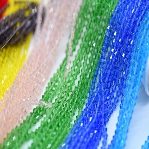 Bicone Czech Glass/Pressed 3 - 3.9 mm Size Jewelry Making Beads