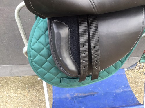 Shetland Pony Saddle Set,bridle,bit,stirrups,girth,leathers, Green (Ref SS3) - Bild 7 von 14