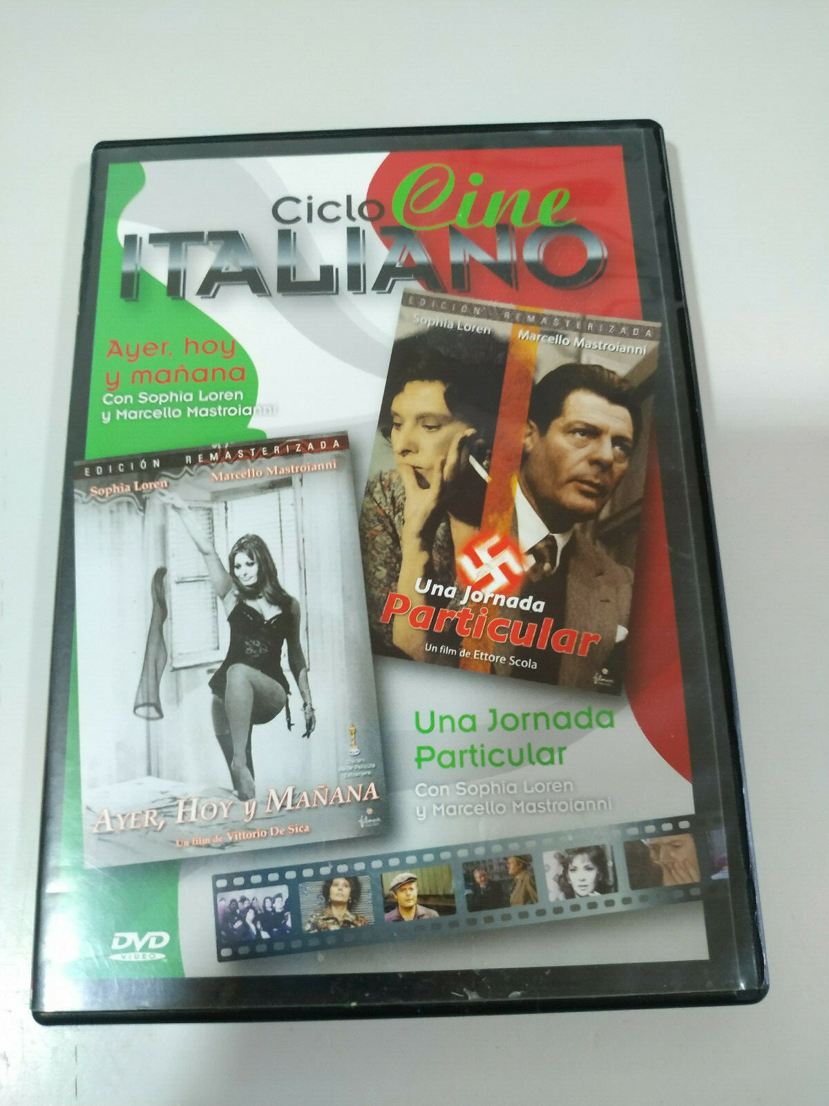 Yesterday Today Tomorrow Special Day Sofia Loren Marcelo Mastroianni DVD - AM