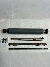 Vintage 1908 LC Smith & Brothers #2 Typewriter 10” Platen, Knobs,Margin Sets,etc