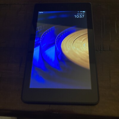 Amazon Fire HD 6 Wi-Fi 4th Gen. 6'' Wi-Fi TABLET - 8GB - Black - Tested