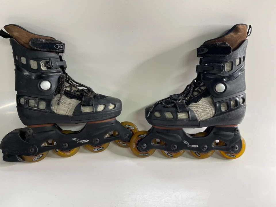 Hy Skate ABEC-5 Inline Skates Rollschuhe Größe 40 grau schwarz - Bild 2 von 4