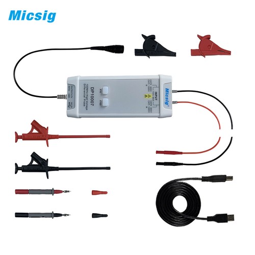 Micsig Oscilloscope High Voltage Differential Probe Kit DP10007 700V 100MHz New - Picture 4 of 5