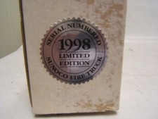 Sunoco 1998 Fire Truck Christmas in July limited Edition New Numbered COA