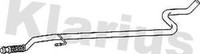 Klarius PG832A Auspuff Mittelverbindungsrohr Peugeot 207 1.6HDI 2006