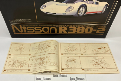 Otaki 1/16 Nissan R380-2 Vintage Plastic Model Kit Unassembled