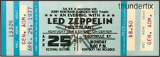 1  LED ZEPPELIN UNUSED FULL CONCERT TICKET 1977 Louisville Kentucky reprint