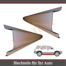 Ford Maverick 5-T&uuml;r 2001-2007 Reparaturblech Paar Seiten Schweller Links Rechts