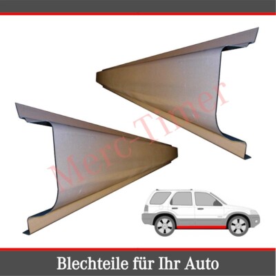 Ford Maverick 2001-2007 Reparaturblech Paar Seiten Schweller Links Rechts