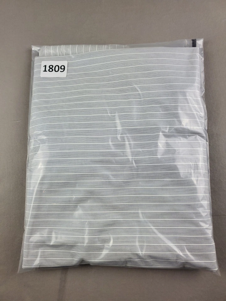 Camisa Armani Collezioni Hombre 15.5 Gris Rayas Algodón Abotonado Puño Francés Foto 2 de 4