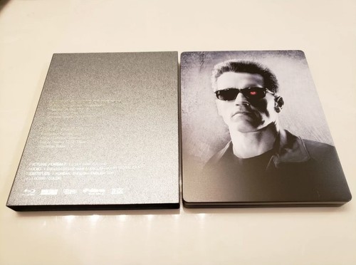T2 Judgment Day(Blu-Ray) (1991) KIMCHIDVD Embossed SteelBook W/Slip. Sealed!OOP! - Picture 7 of 12