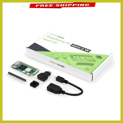 Raspberry Pi Zero 2 W Basic Kit - 1GHz Performance, Perfect for DIY Projects