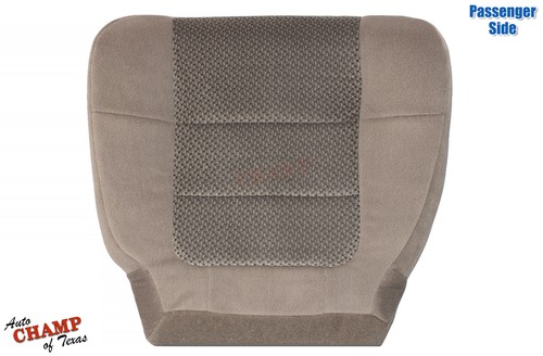 2001-2002 Ford F150 XLT Extended-Cab -Passenger Side Bottom Cloth Seat Cover Tan