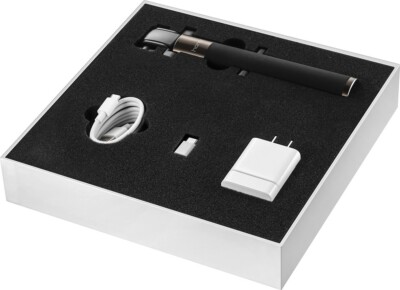 Factory Sealed Huawei Honor Gift Box (Selfie Stick, 9V2A Fast Charge Adapter)