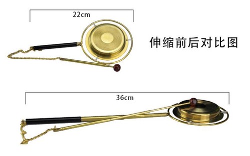 Buddhist Taoism Lace Thunk Bell Buddhism Monk Scalable Musical ...