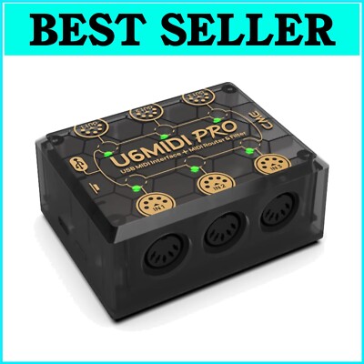 Advanced Plug-and-Play USB-C MIDI Interface with Router and Filter Functionality