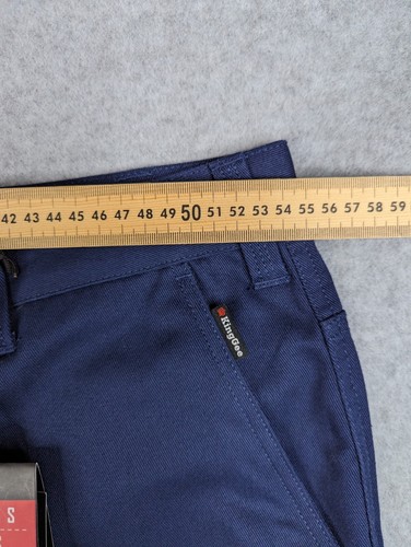 King Gee Pants Womens 20 Blue Cargo Originals Red Label Drill Durable Work NEW - Picture 14 of 22