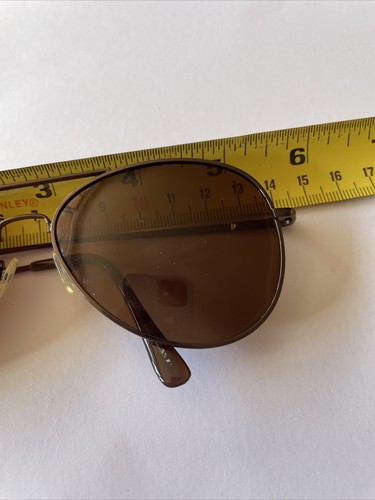Beach Time Black Aviator Sunglasses Polarized PO 3120 - Picture 10 of 13