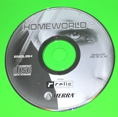 Homeworld 2 PC CD ROM nur Disc schneller Versand Videospiel Sierra Relic 