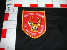 Hunting Patch White Tail Deer Vintage