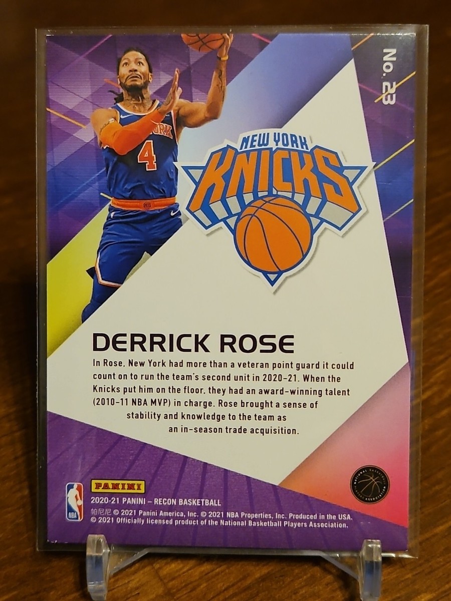 Medal Derrick Rose All Teams 2021-22 Panini Recon Derrick Rose