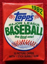 1982 1983 1984 1985 1986 1989 1991 1992 TOPPS BASEBALL CARD WAX UNOPENED PACKS