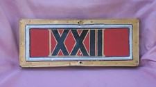 MGM David Weisz Auction movie prop 1959 Ben Hur Roman Standard Legion XXII Sign