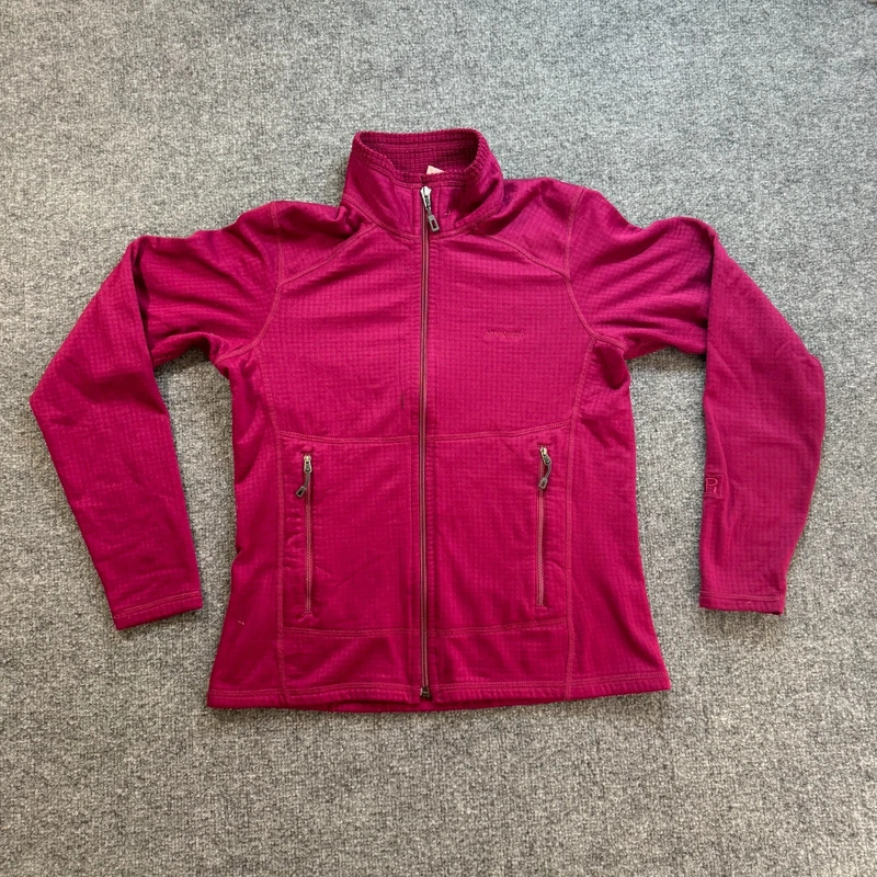 patagonia regulator waffle fleece polartec full zip jacket