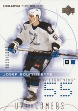 2000/01 UD Challenge For The Cup /1000 Tampa Bay Lightning Josef Boumedienne 117