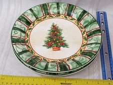 Gorham Comfort & Joy 2 Salad plates Christmas...