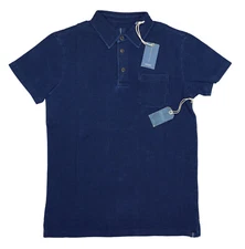 Oobe Brand Hobson Chest Pocket 3-Button Solid Color Men's Polo Shirt NWT