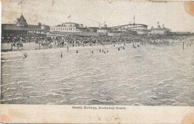 Rockaway Beach NY * Scenic Railway  1908   Queens L.I.