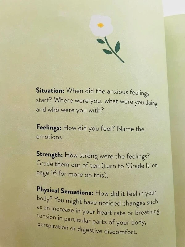 Your anxiety journal, exercises to calm the mind & relieve stress NEW Self help - Image 4 of 4