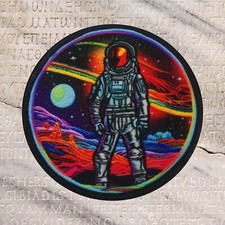 Astronaut Patch Iron-on Applique Planet Stars Universe Space Exploration Badge