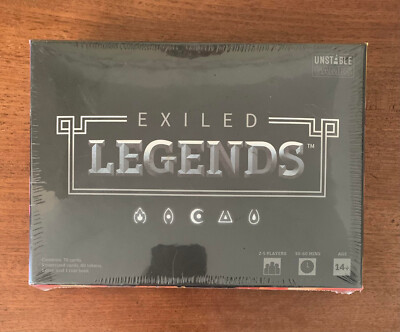 Exiled Legends Warriors and Beasts Rare Card Game - New & Sealed