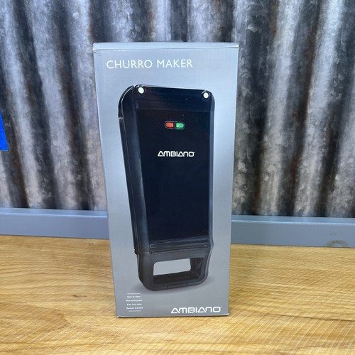 Ambiano Churro Maker Churrera 760W Black w/ Recipes Makes 4 Churros NOB - Picture 6 of 9