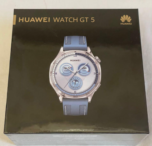 Smartwatch HUAWEI WATCH GT 5 46mm Blue Color Up to 14 Days