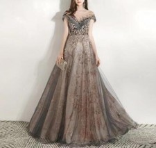 Women's Evening Dress Engagement Preside Bridesmaid Bandage Show Full Dress New