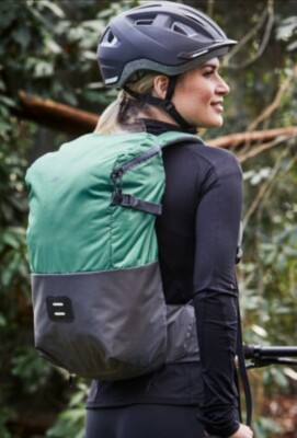 ALDI SPORTS BACKPACK MINT/GREY 15L WATERPROOF BNWT PLENTY