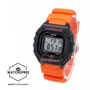 casio w218h orange