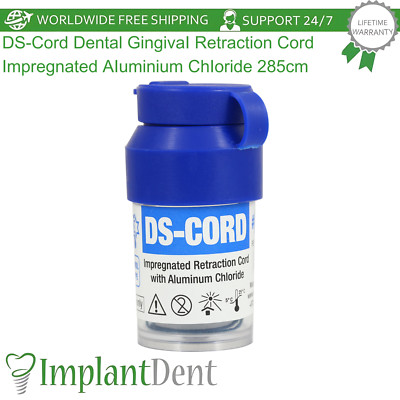 DS-Cord Dental Gingivai Rückzugsschnur geprägniert Aluminiumchiorid 285cm