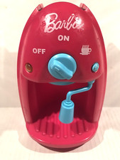 Barbie Coffee Maker Kitchen Playset Sounds  Music-Tested  Works
