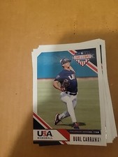 Burl Carraway 20 Ct Usa Baseball Card Lot