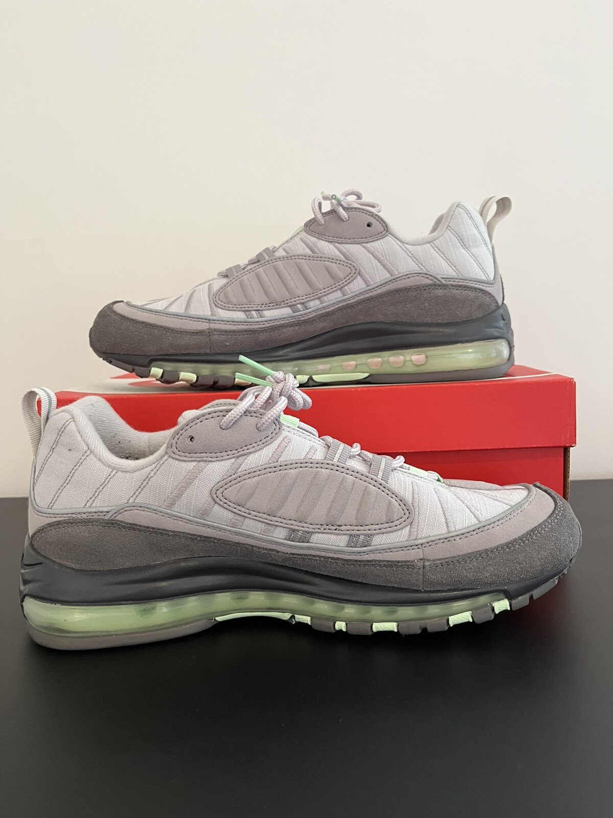 Nike Air Max 98 Vast Grey Mint for sale 