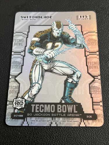 2026 Bo Jackson Battle Arena Tecmo Bowl Switchblade Travis HUNTER Coin Flip
