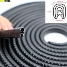 Guarnizione Portiere Universale 5M Gomma Nera Protezione Bordi Porte Auto Facile